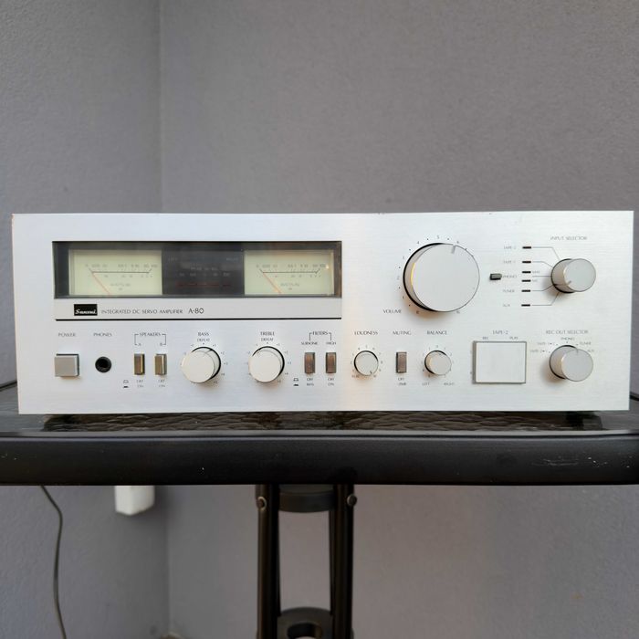 Sansui A-80 piękny, zadbany wzmacniacz zintegrowany, 100% sprawny