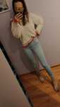 Niebieskie jeansy sinsay