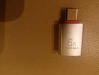 Adapter Przejściówka USB-C USB-A 6A 120 W MAX