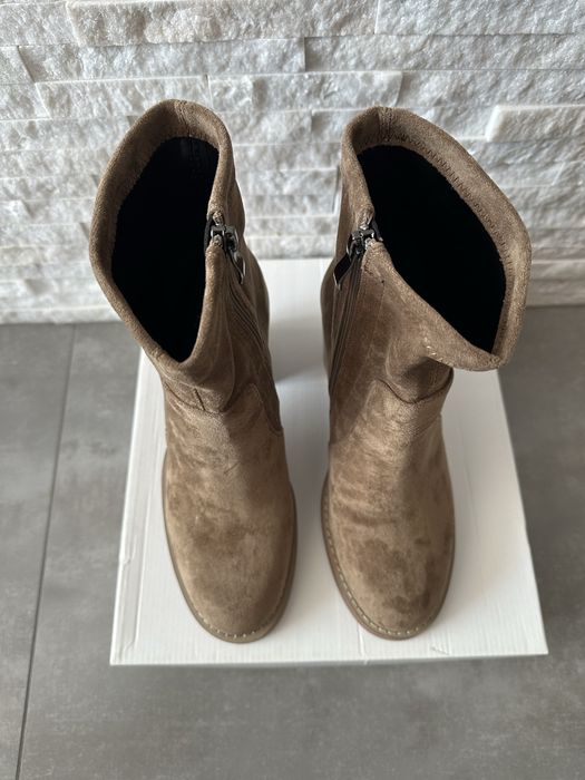 Bootki zamszowe alma en pena roz 37