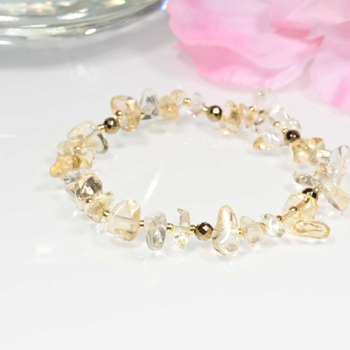 Bransoletka Cytryn, Piryt - Dobre finanse