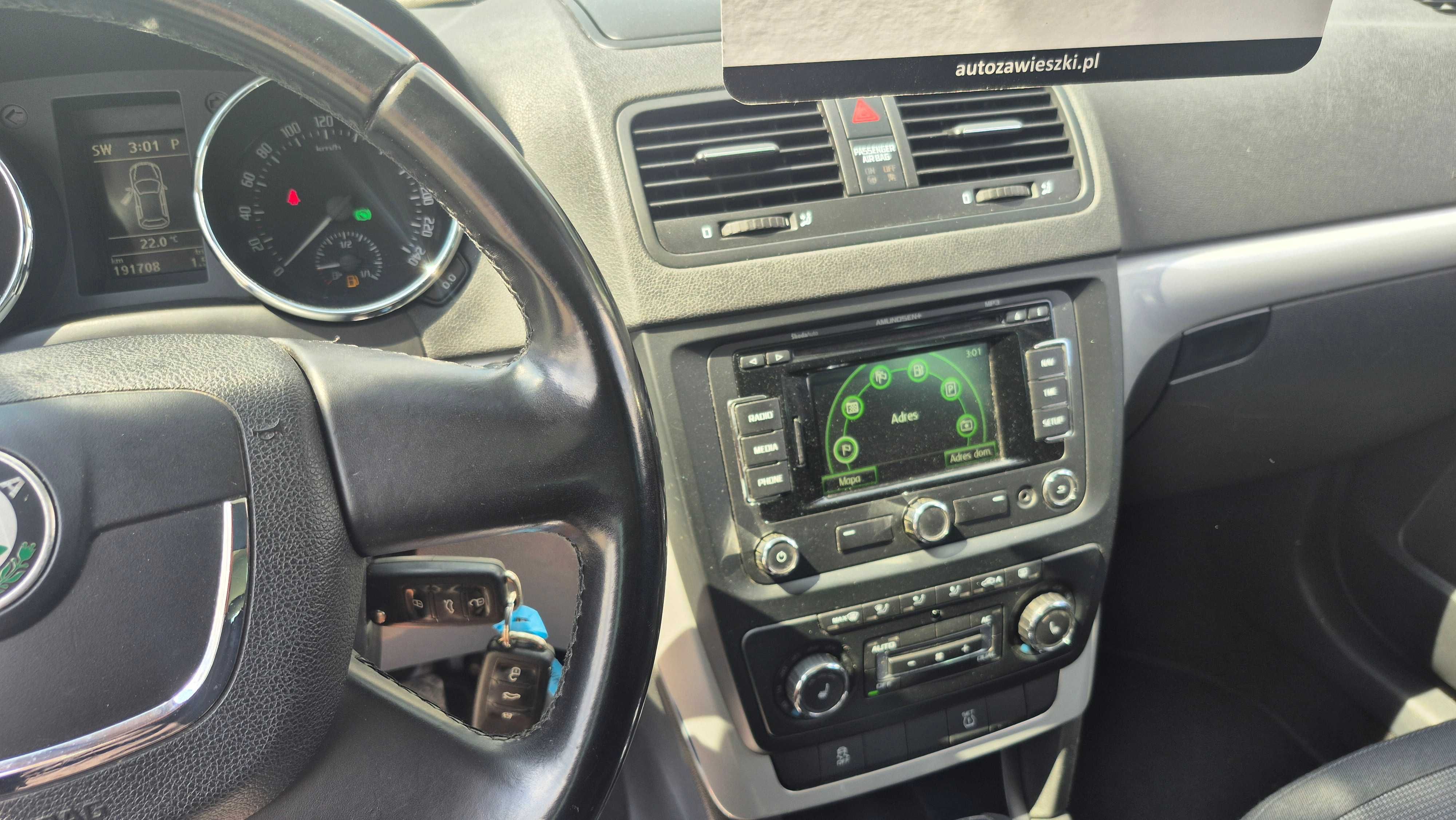Skoda Yeti benzyna automat bezwypadkowa z Niemiec