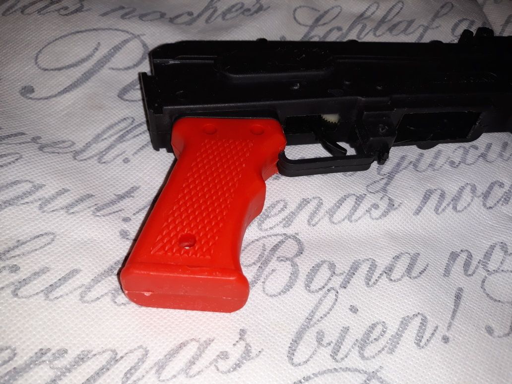 Детская игрушка пистолет пестик ак 74 для мальчика стрелялки войнушка