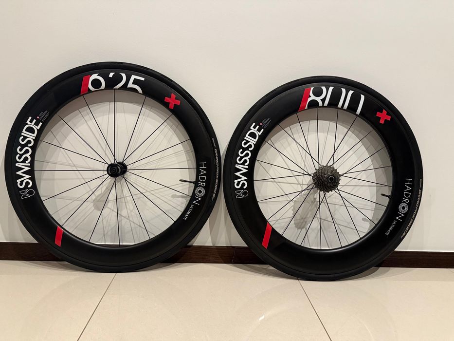 Koła karbonowe aero Swiss Side Hardon, triathlon