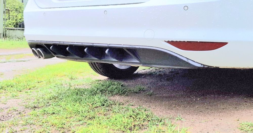 Dyfuzor tylny zderzaka golf MK7