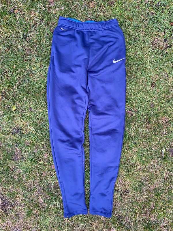 Spodnie dresowe Nike unisex r.XS granatowe y2k