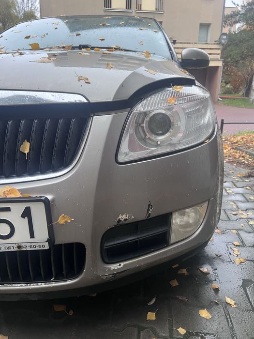 Skoda Fabia na części 2 9202 Maska Lampa Zderzak