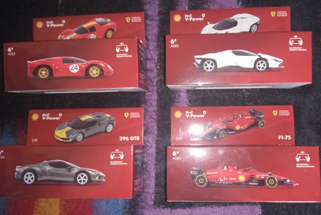 Ferrari kolekcja  4 autka (Shell 2023)