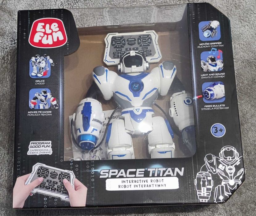 Interaktywny zdalnie sterowany Robot - Space Titan