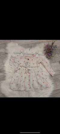 Bawełniana sukienka dla dziewczynki