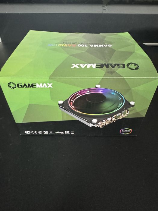 Кулер GAMEMAX Gamma 300 Rainbow Black процесорний