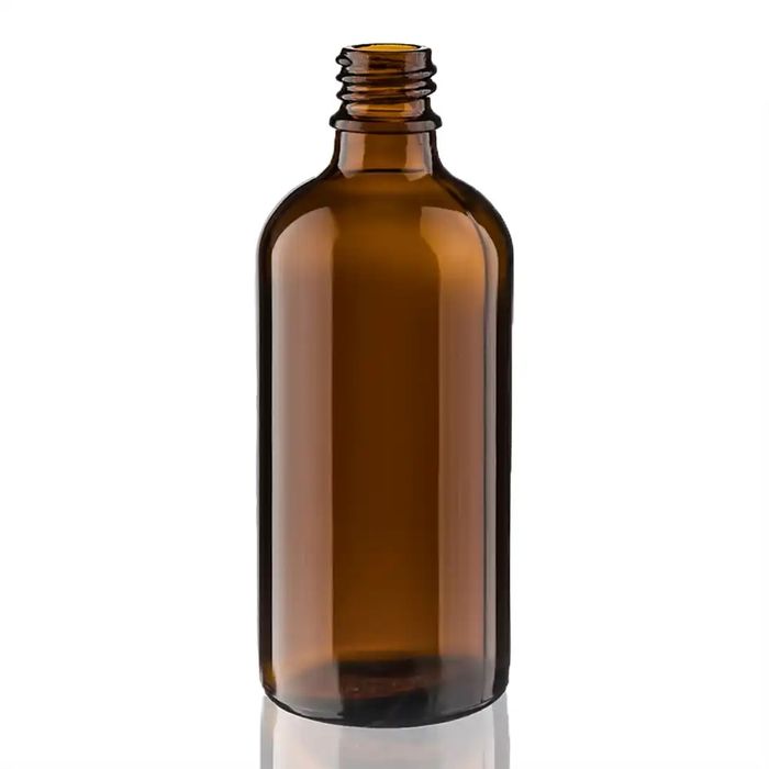 Флакон скляний коричневий, 100 мл