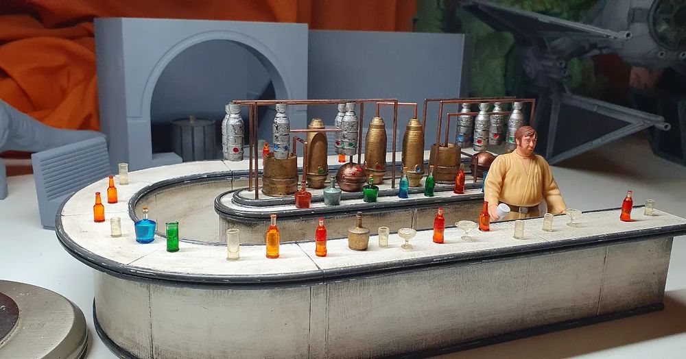 Star wars figuras 3d impressao colecionaveis