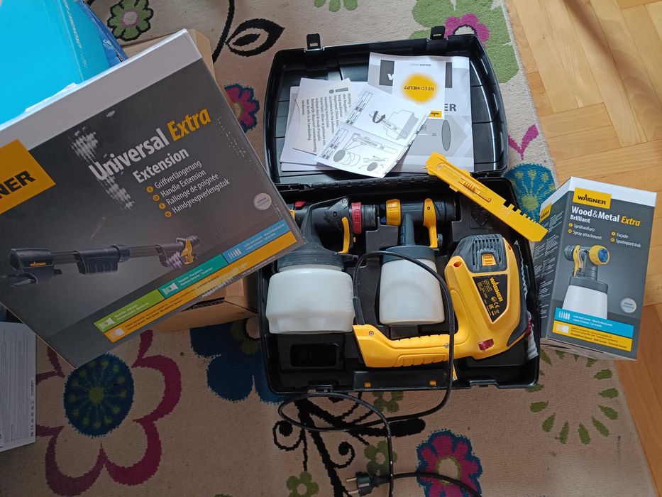 Pistolet do malowania Wagner W590 zestaw rozszerzony