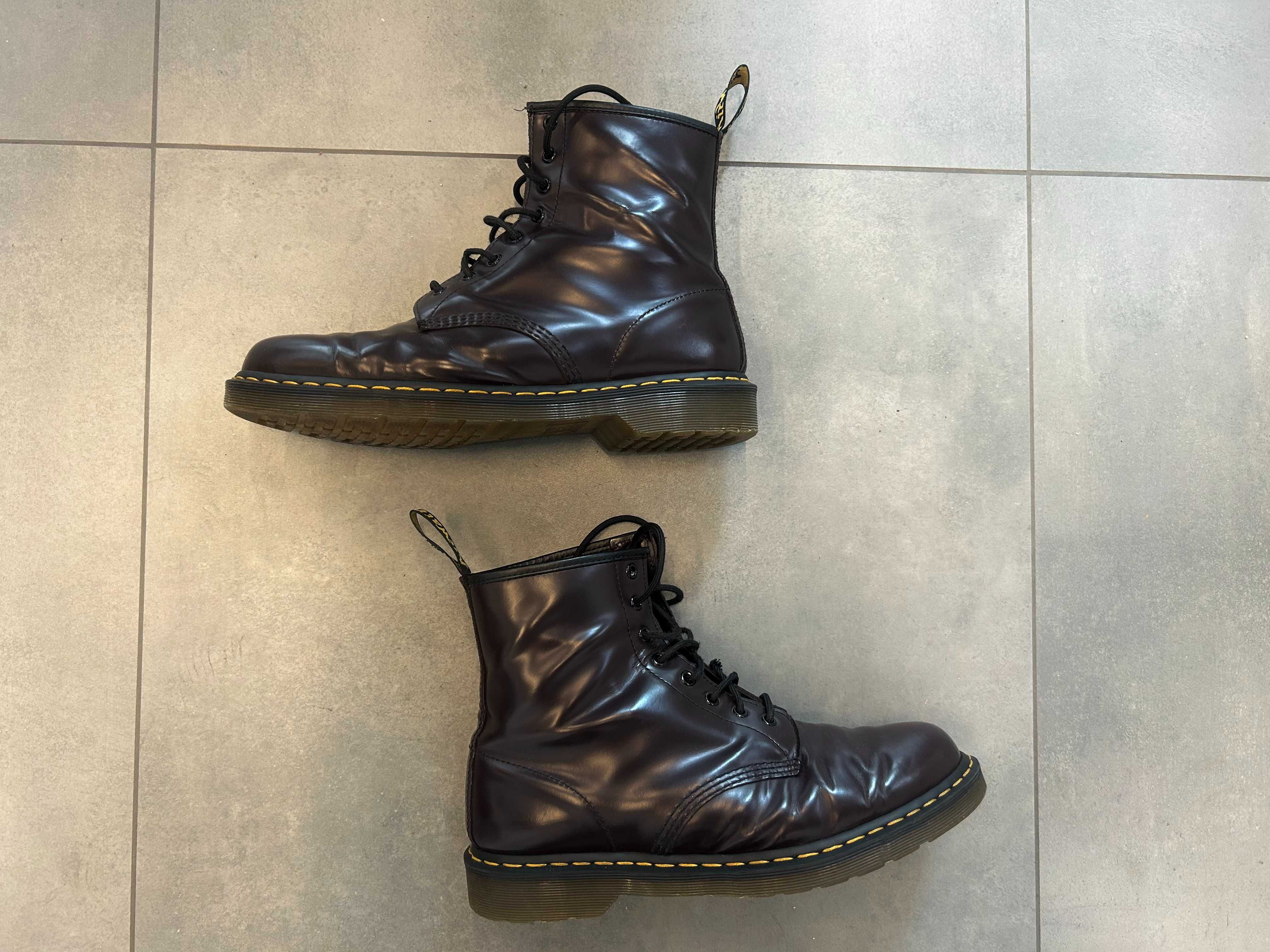 Dr. Martens Botki sznurowane 46 czarne