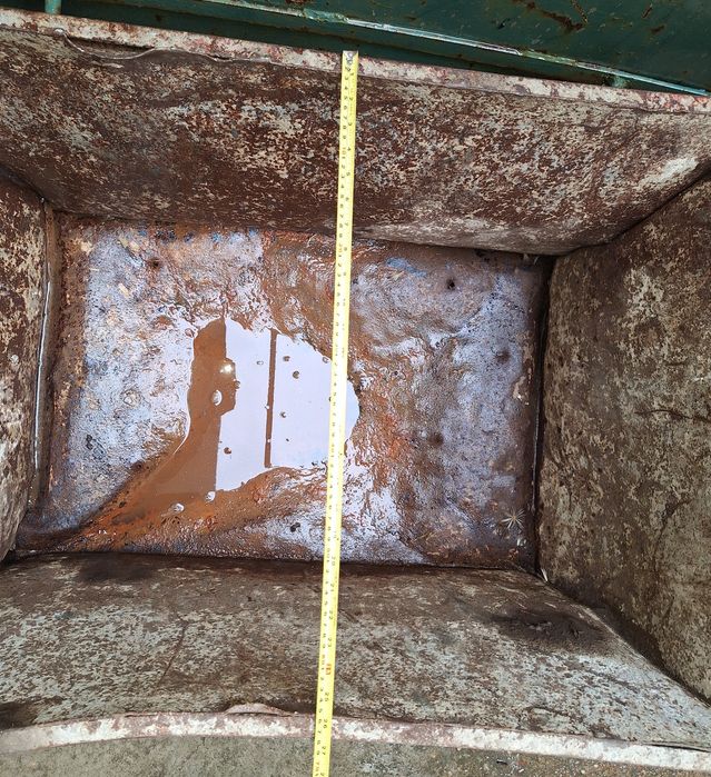 Caixas/contentores metálicos - Usado