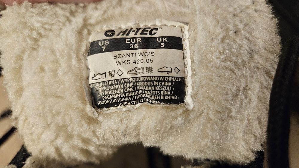 Buty zimowe HI-TEC chłopięce 38
