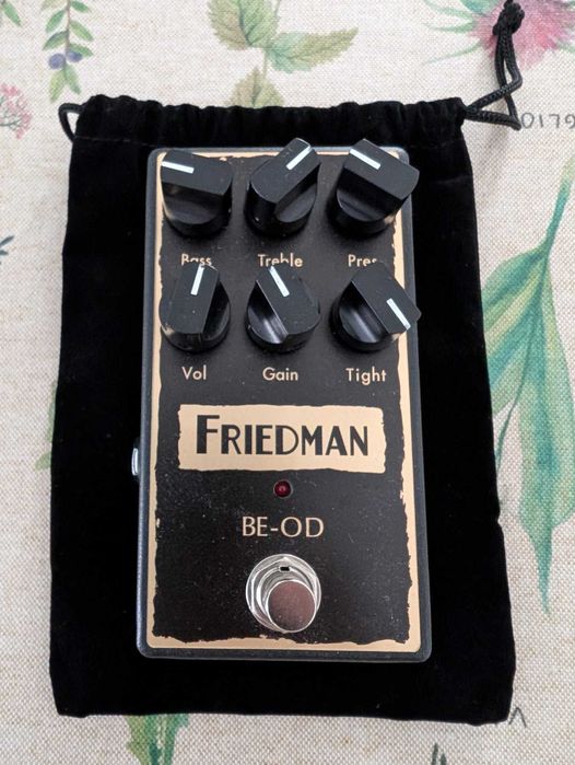 Friedman BE-OD. High-Gain Boutique Overdrive Pedal