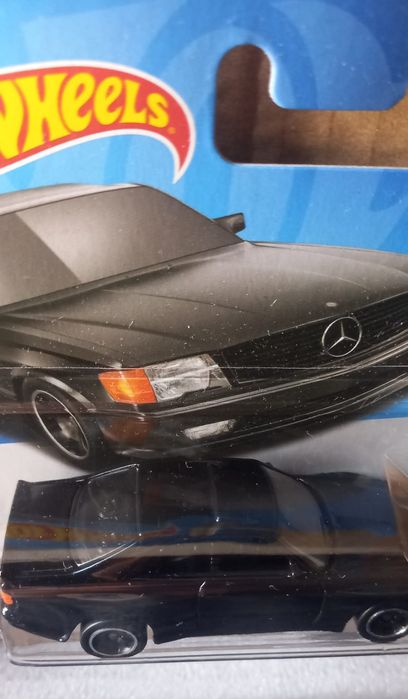 89 mercedes-benz 560 sec amg hot wheels