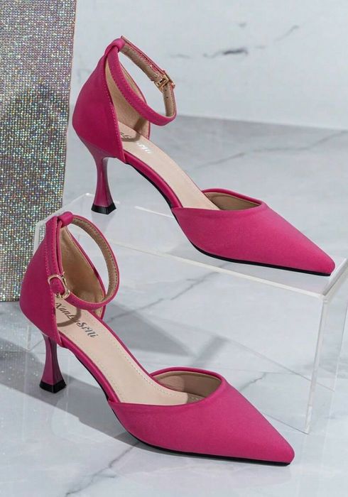 Szpilki różowe rozmiar 43