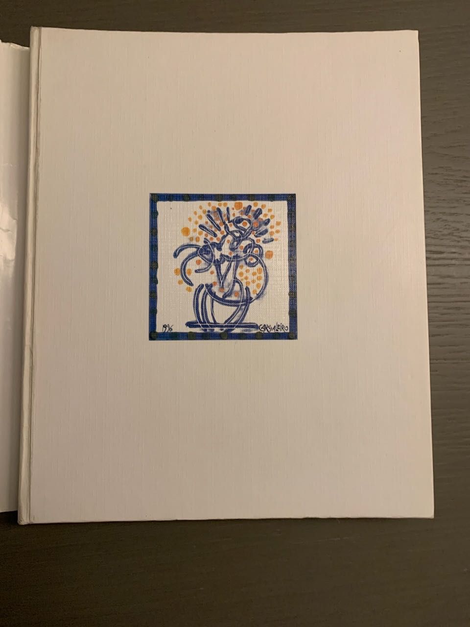 Livro Manuel Cargaleiro - Azulejos, Das flores às cidades - 1998