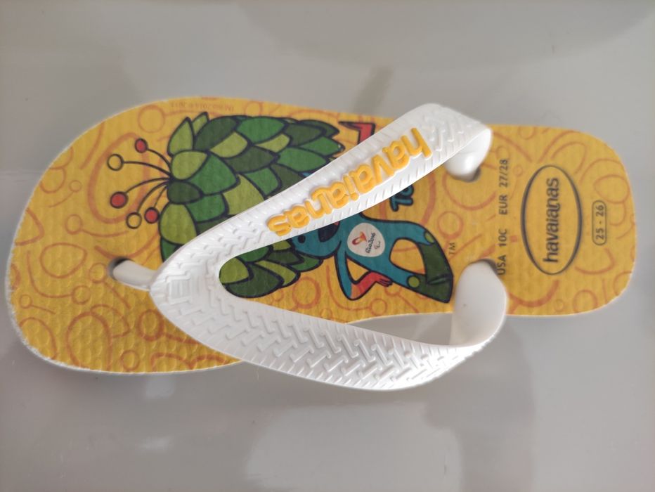 Havaianas criança tamanho 27/28