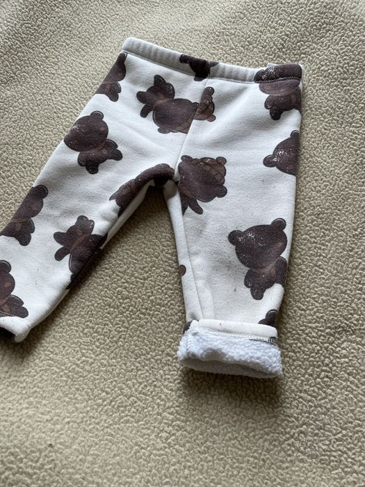 Ocieplane legginsy 80 cm
