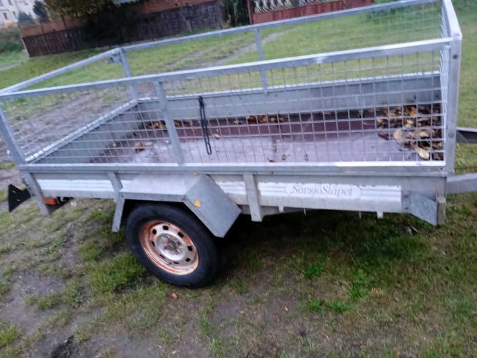 Przyczepka  z hamulcem najazdowym