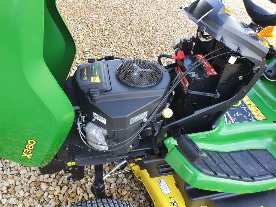John deere x380,v2 Kawasaki 23HP x350 x540 + gratis zbieracz do trawy