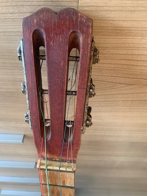 Gitara klasyczna unikat jeszcze z sojuza radziecka 1983 CCCP na ścianę