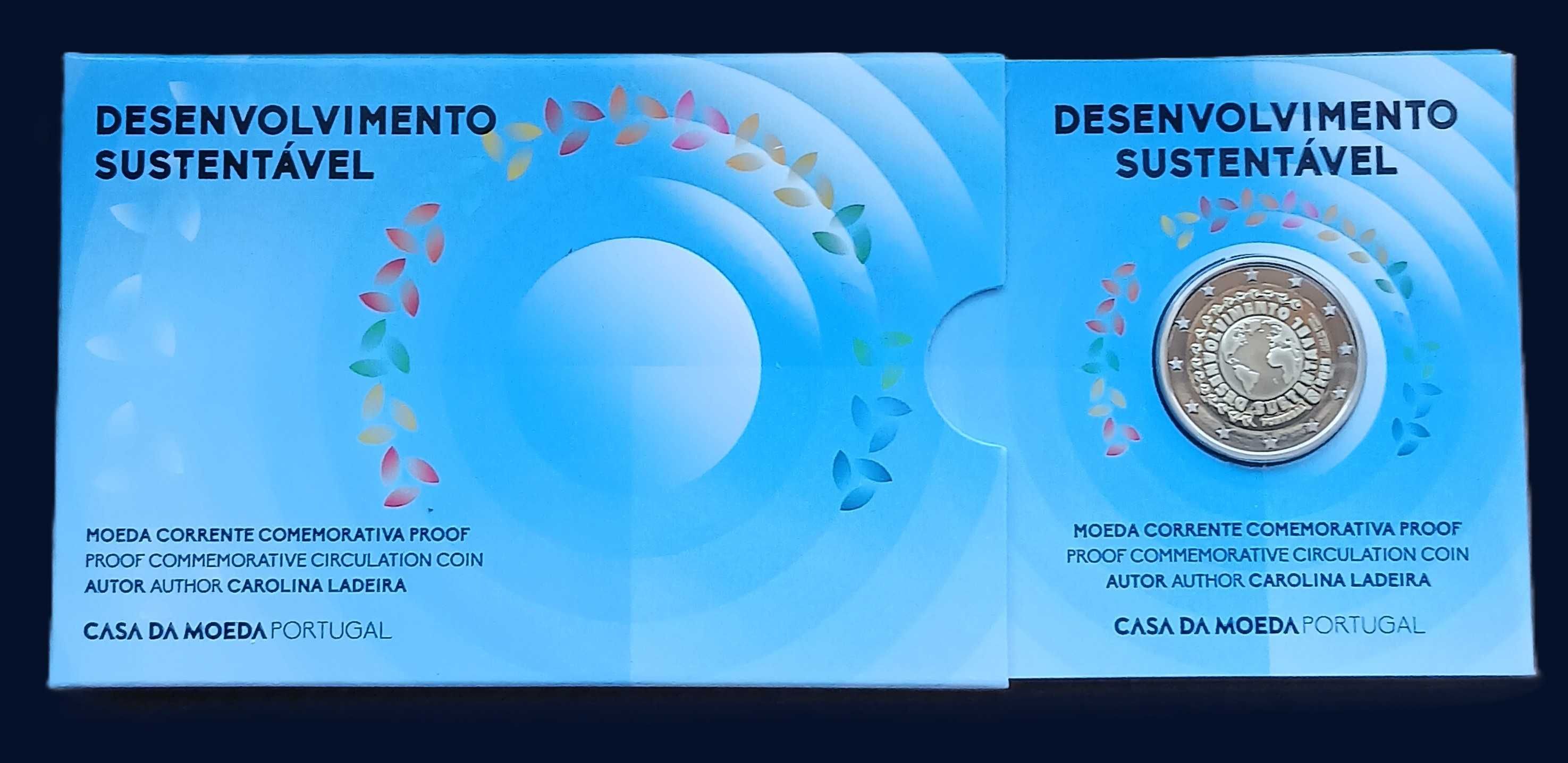 Portugal 2€ Desenvolvimento Sustentável Proof