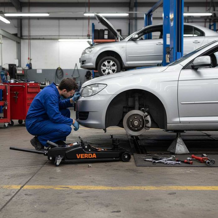 NOWY Podnośnik Samochodowy Hydrauliczny Warsztatowy Lewarek Żaba