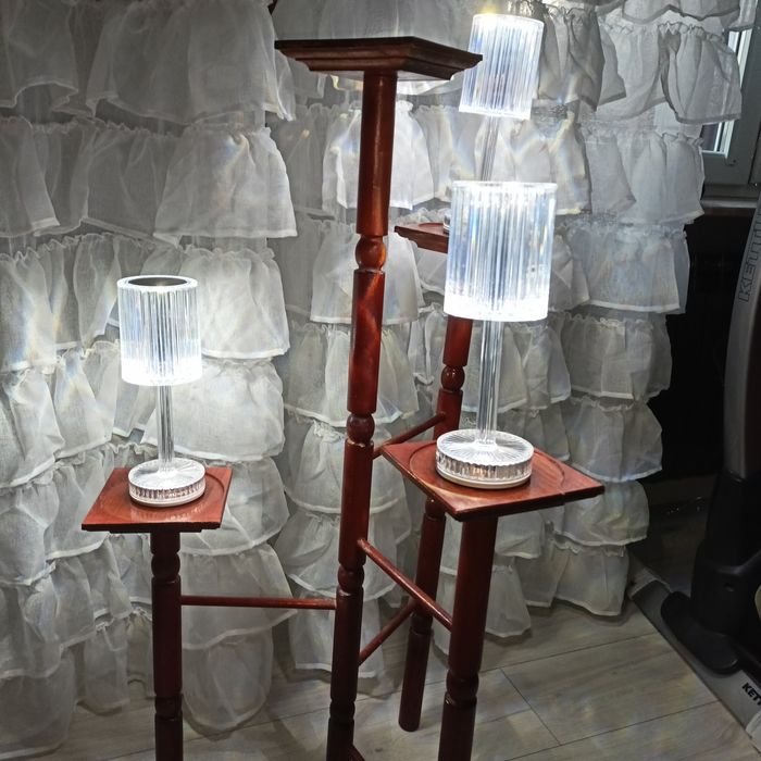 KWIETNIK DREWNIANY 4 ramienny 100/65 cm  okazja ,!