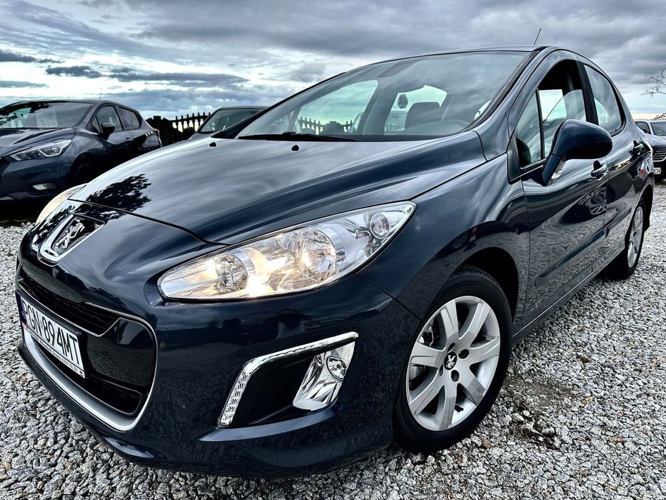 Peugeot 308 1,6ehdi,6 biegów,ledy,klima,alu - stan bdb.