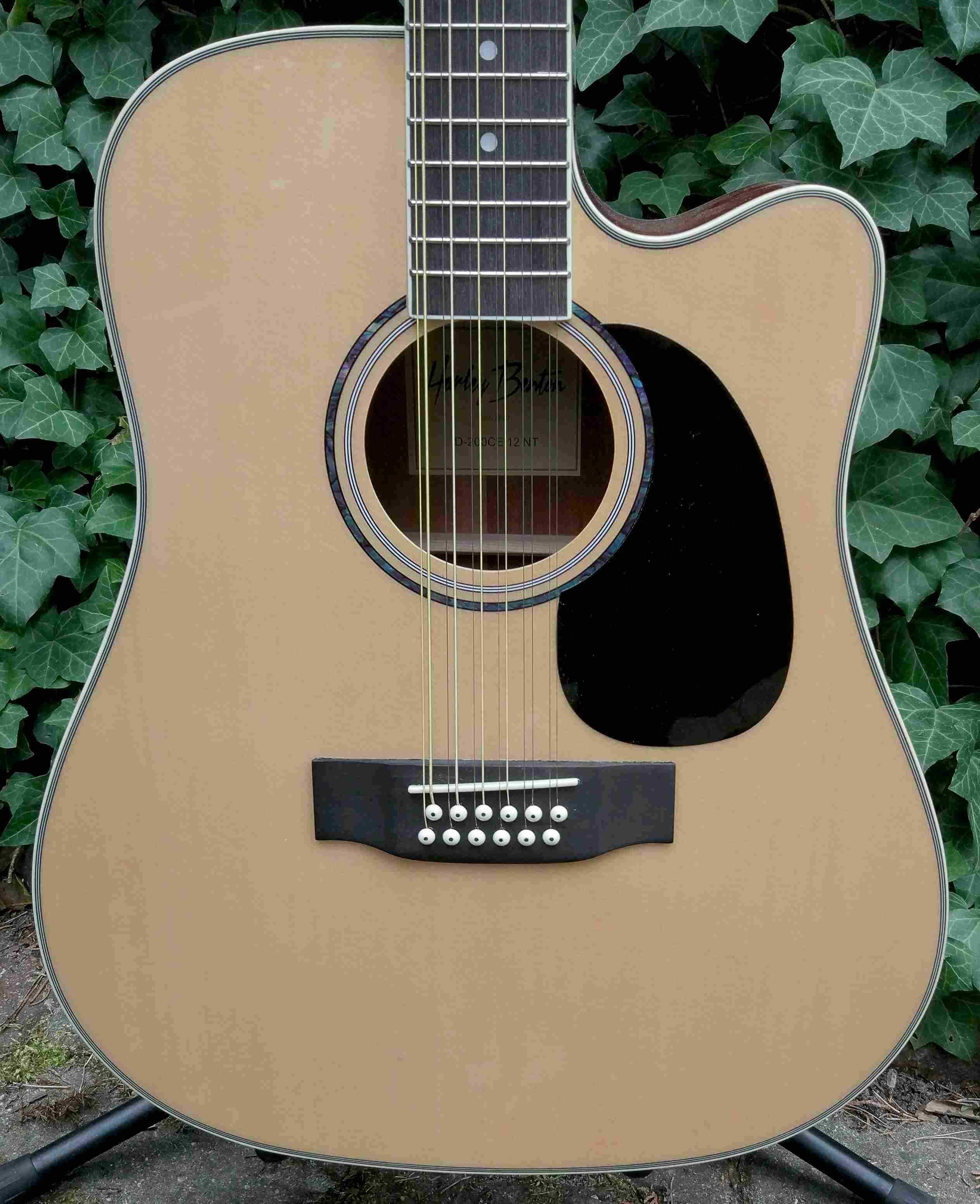 Nowa gitara elektro akustyczna 12 strunowa HB D-200CE-12NT