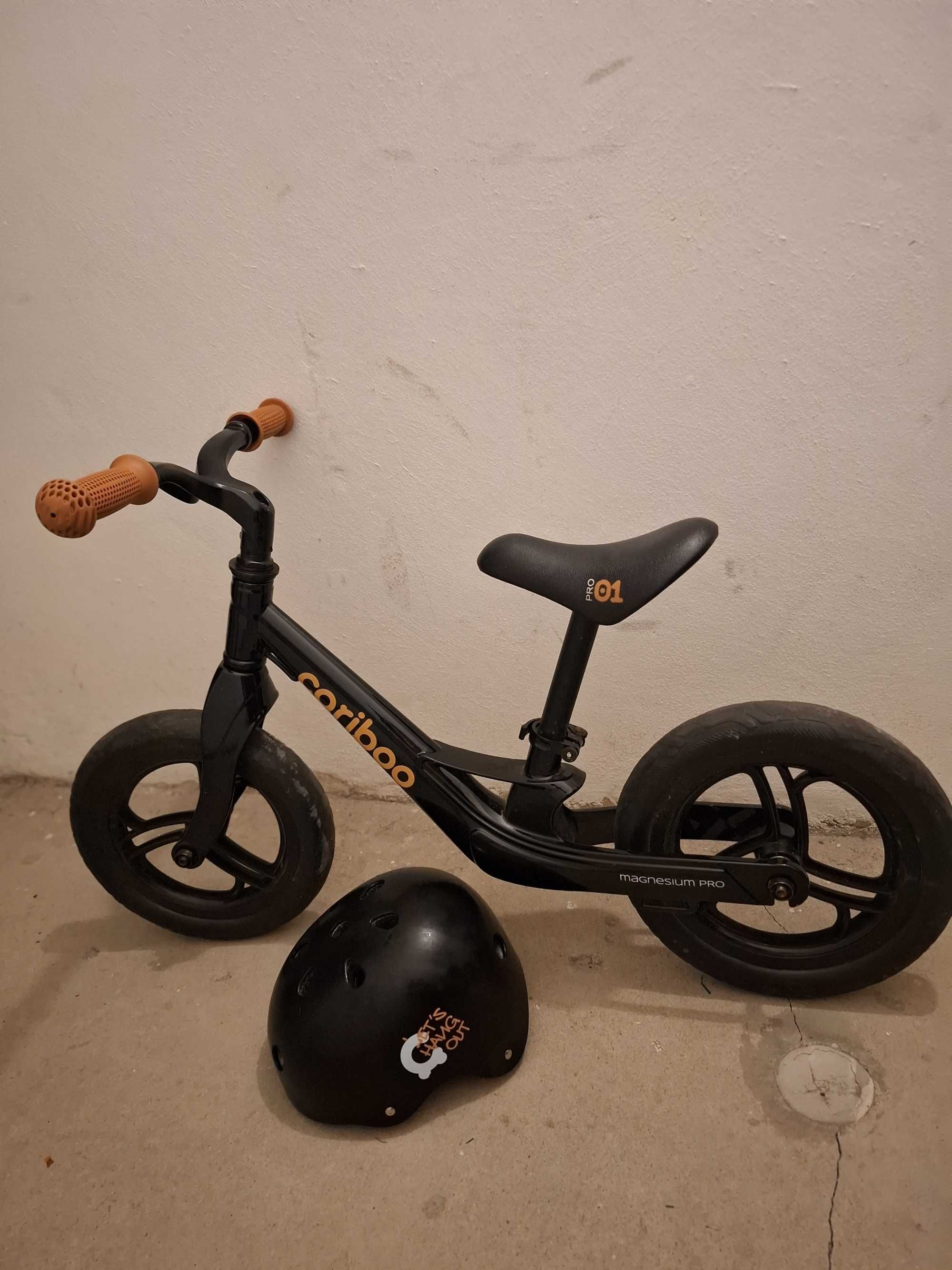 Rowerek biegowy + kask Cariboo Magnesium Pro zestaw rower Łódź