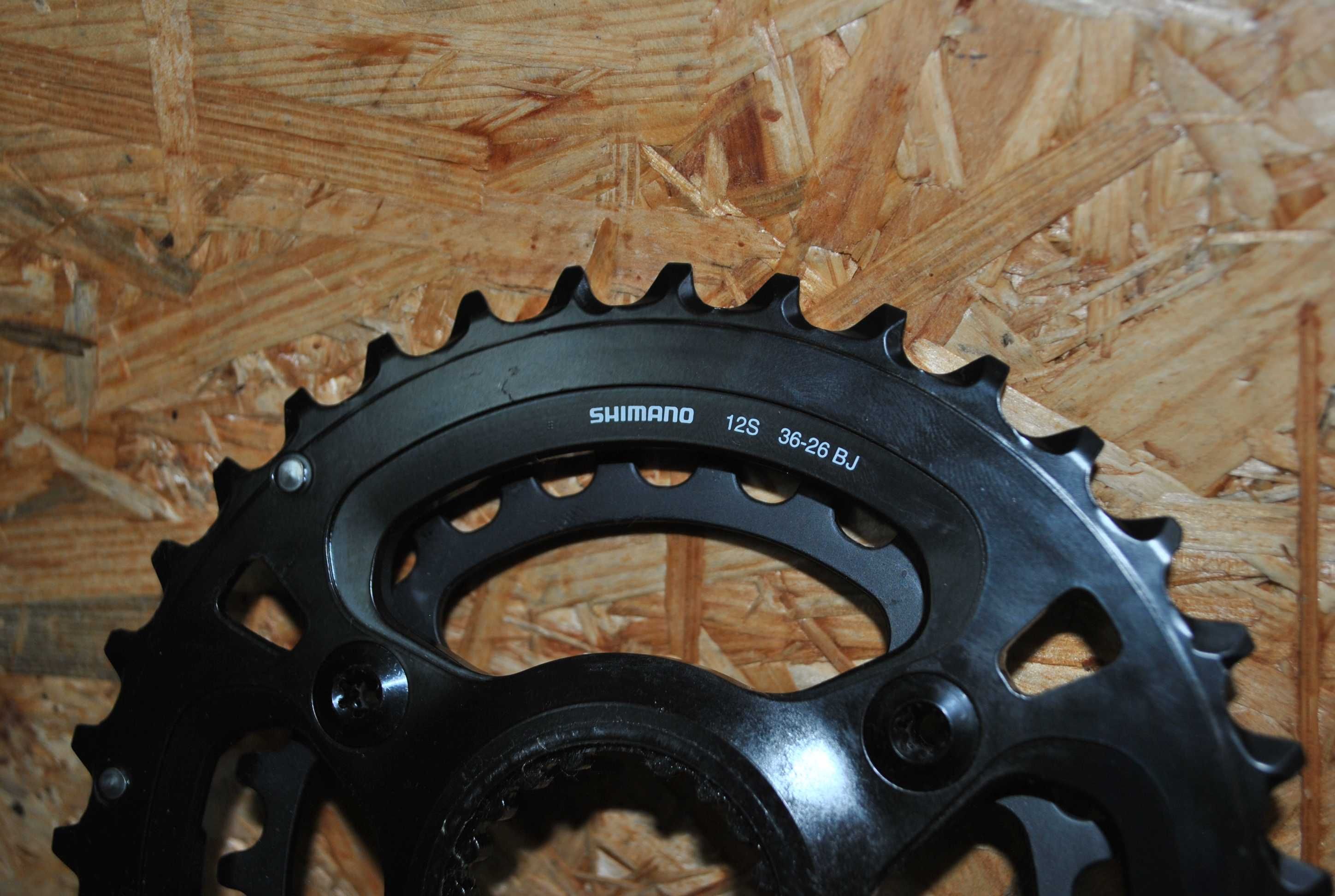 Komplet zebatek Shimano 36T-26t  BJ SLX FC-M7100