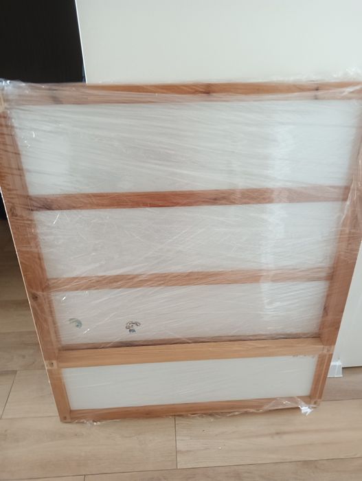 Łóżko kura Ikea dwustronne i baldachim domek