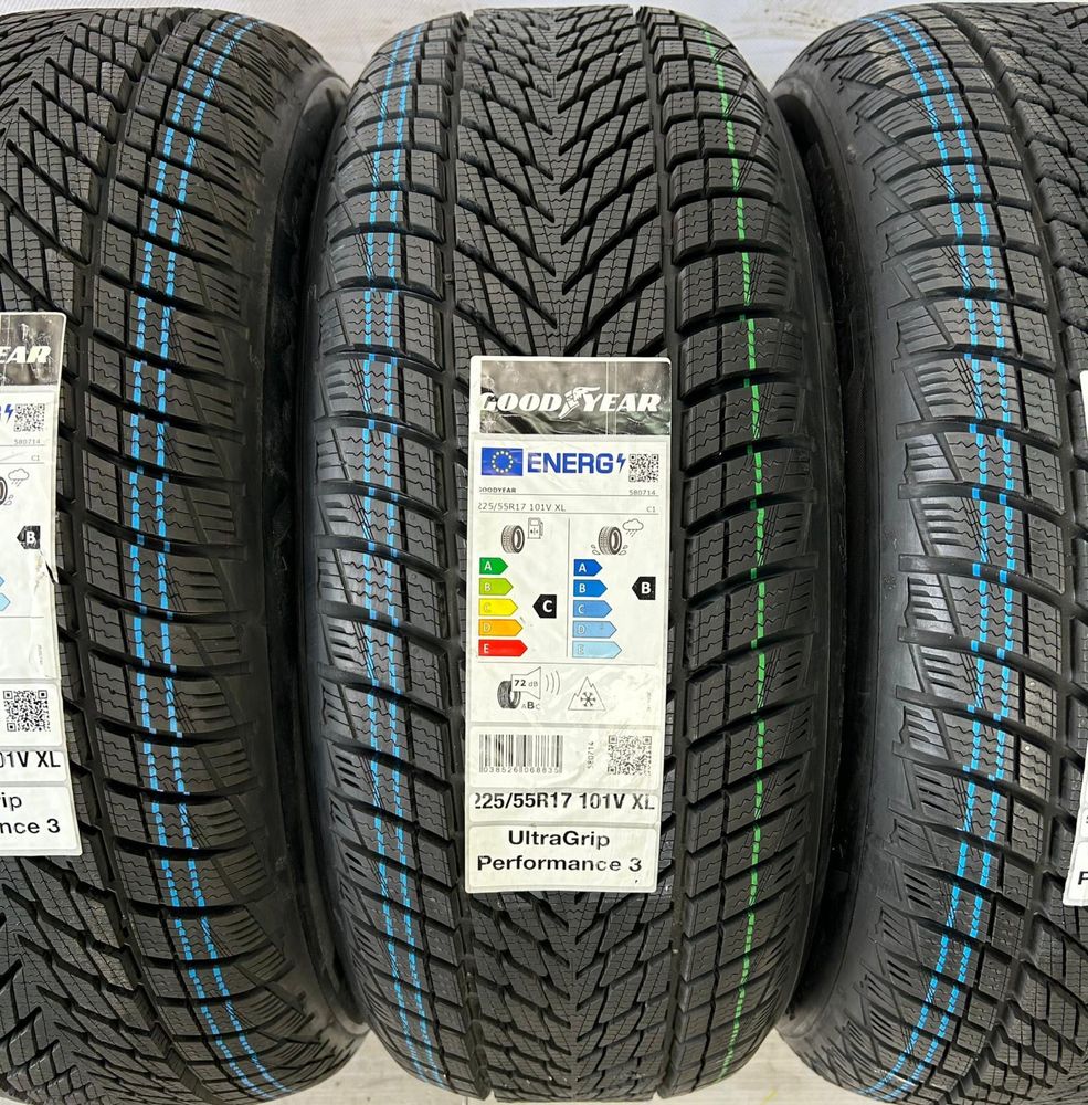 225/55r17 Goodyear UltraGrip Performance 3 101V XL