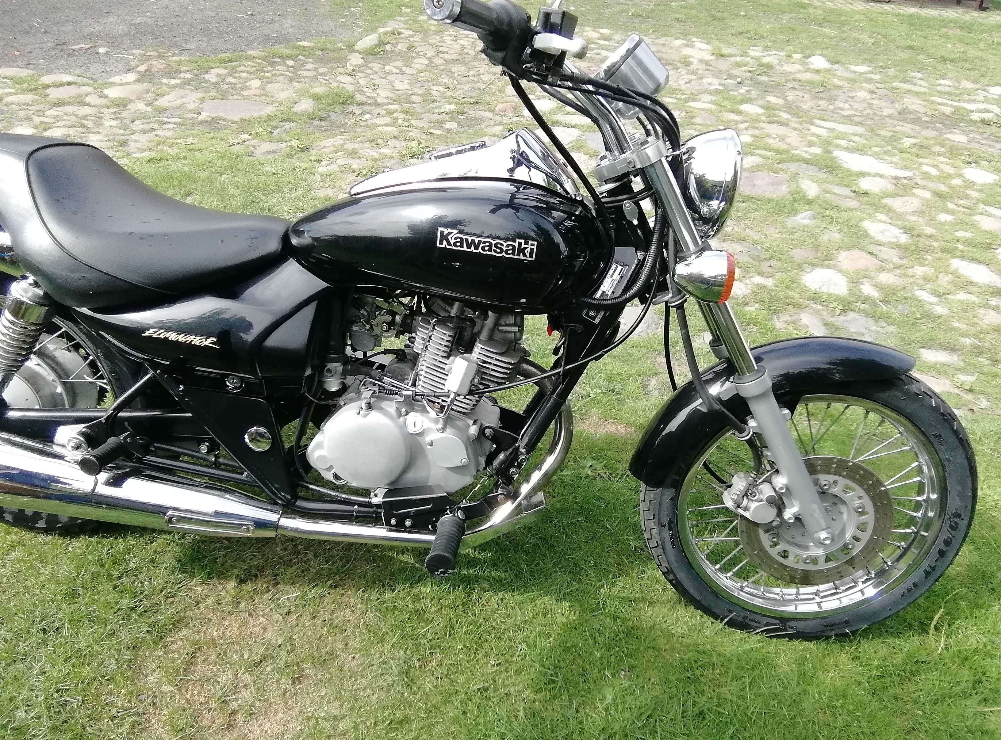 Motocykl Kawasaki Eliminator od kobiety stan bardzo dobry