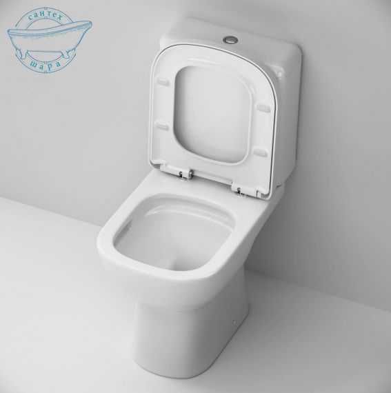 Унітаз підлоговий Am.Pm Sunny AquaSpin CLA8900SC з бачком і сидінням