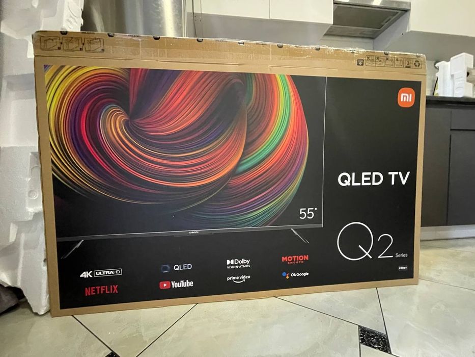 Продаётся телевизор Xiaomi TV Q2 55″ (модель L55M7-Q2ME)
