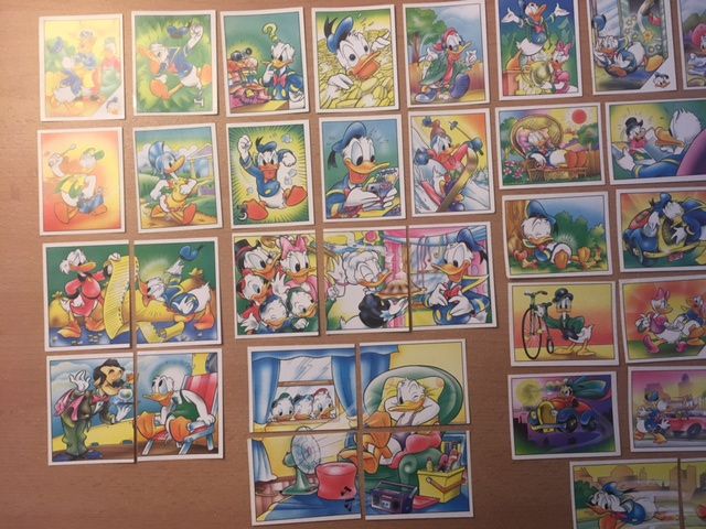 Cromos do Pato Donald - Só o Donald - Panini