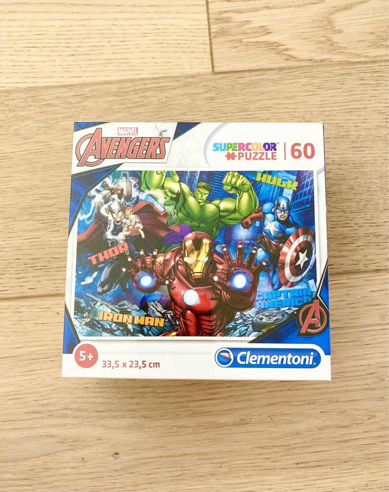 Avengers Marvel Clementoni puzzle Iron Man Thor Hulk 60