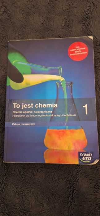 To jest chemia 1 zakres rozszerzon wyd. Nowa era