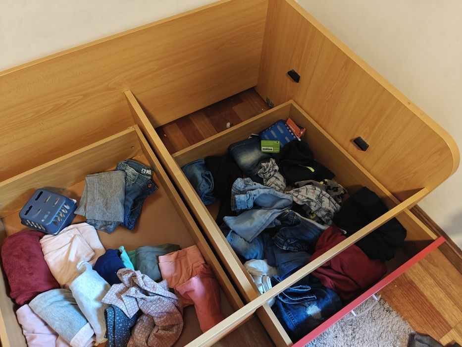 Cama solteiro com estrado 90x200