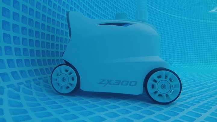 AUTOMAT ODKURZACZ do dna i ścian ZX300 DELUXE basenu - INTEX 28005