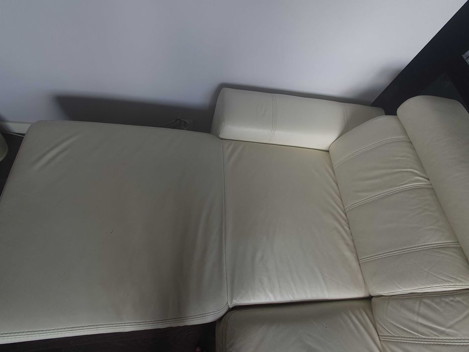 Narożnik skórzany - skóra naturalna