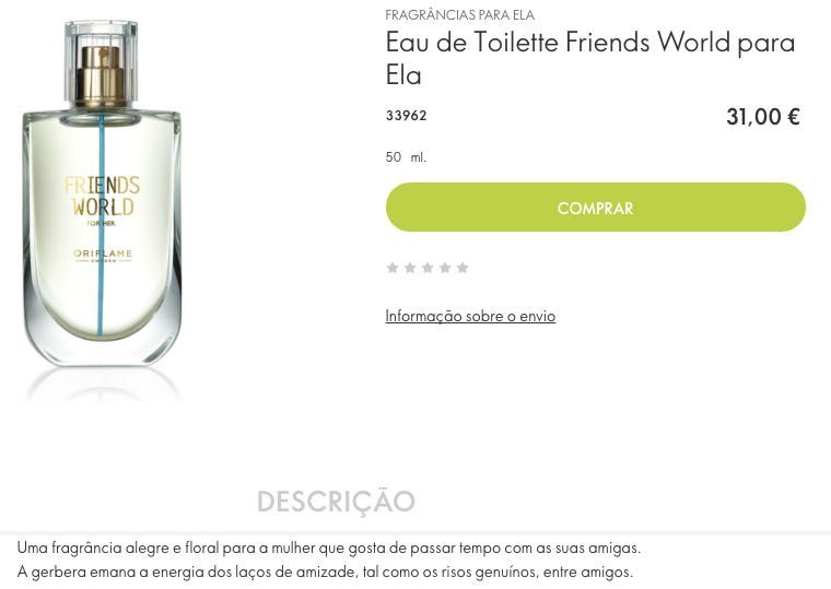 Perfume Friends World - Super Preço