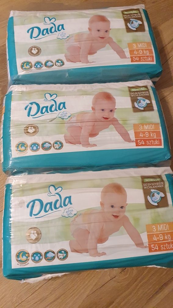 Підгузки Dada Extra Soft 3 Mіdi (4-9 кг), 54 шт